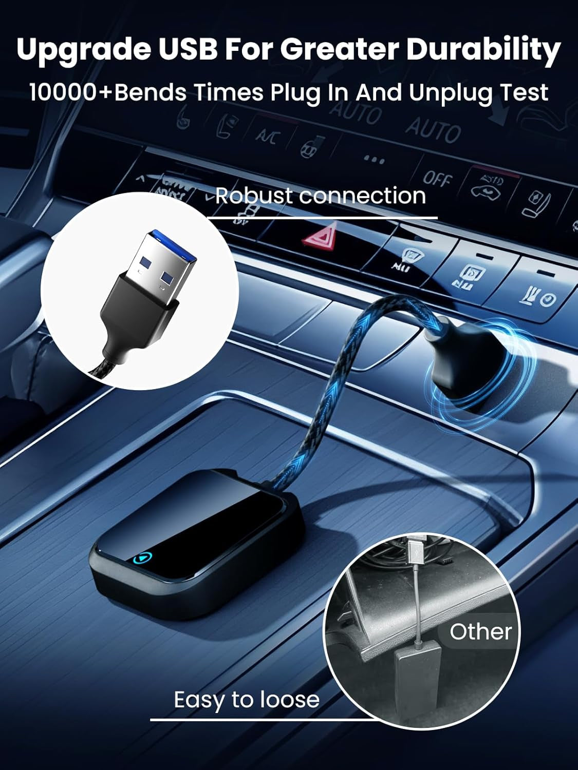 AutoLink Wireless Apple/Andoid Auto Adapter