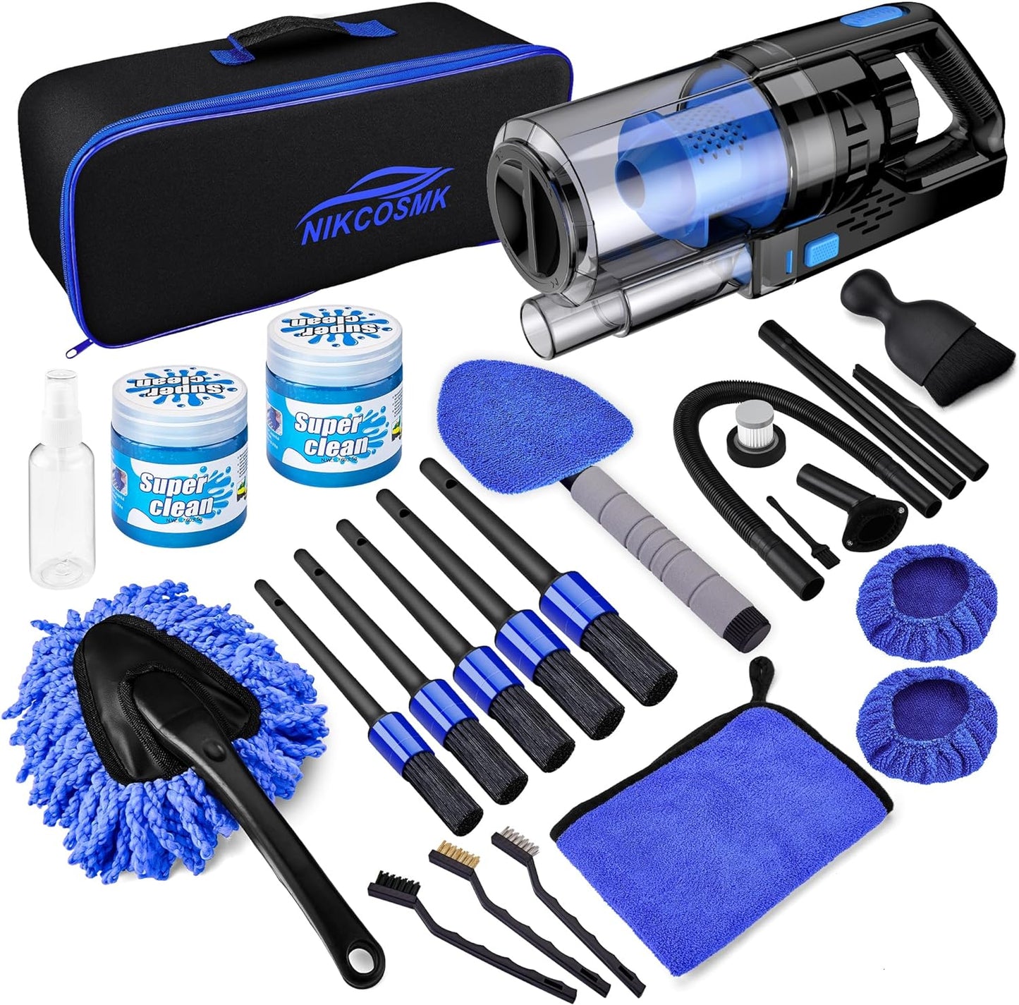 17Pcs Car Detailing Kit