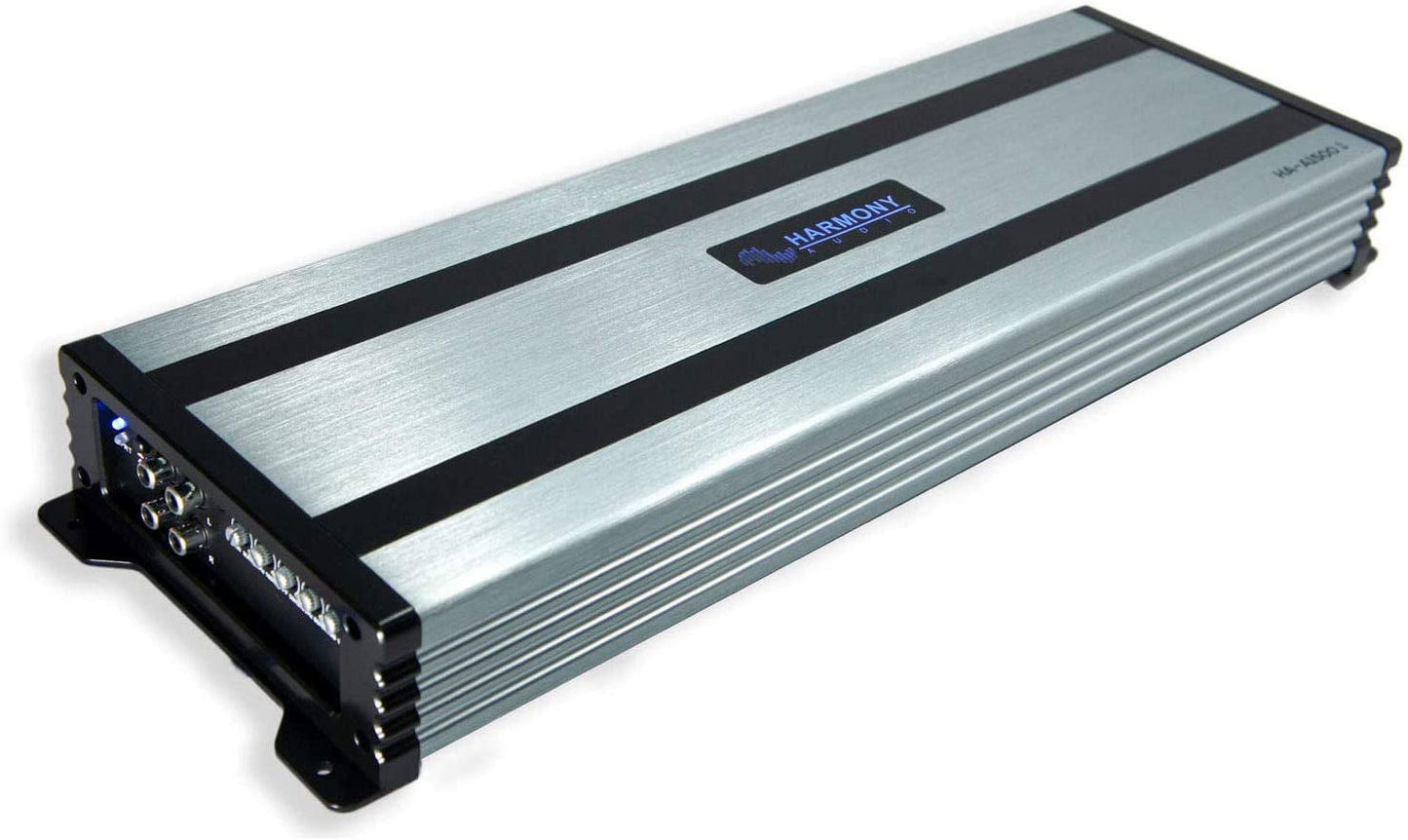 Kicker Triple 10" Loaded Subwoofer Box,1500 Watt & HA-A1500.1 Amp