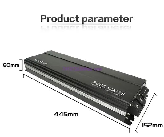  8000 Watt High Output Subwoofer AMP